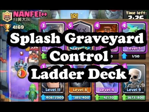 Clash Royale | Splash GY Ladder Deck | Tutorial & Strategic Gameplay