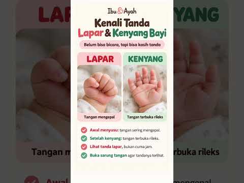 Tangan Bayi Mengepal atau Terbuka, Apakah Pasti Lapar dan Kenyang? #ibudanayah