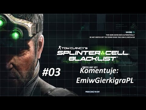 Zagrajmy w: "Tom Clancy's Splinter Cell Blacklist" PL (odc.3) Sarah i Sam Fisher (Gameplay PL)