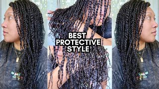 MY NEW *FAVORITE* PROTECTIVE STYLE - 5 REASONS WHY I LOVE TINY TWISTS | Ashkins Curls