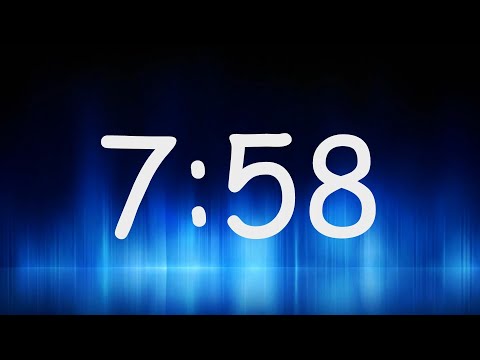 7:58 Minutes Timer / Countdown from 7min 58sec