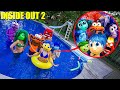 INSIDE OUT 2 EMOTIONS POOL PARTY IN REAL LIFE INSIDE OUT 2 MOVIE