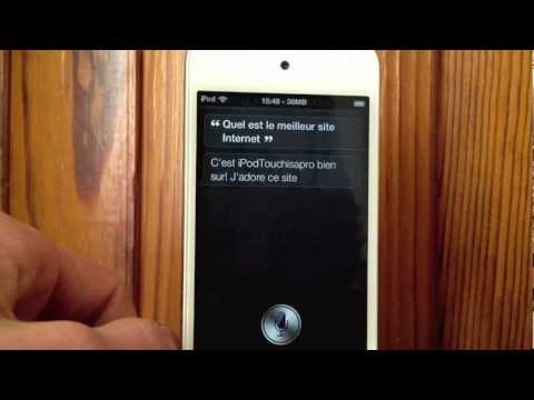 comment regler siri sur iphone 5