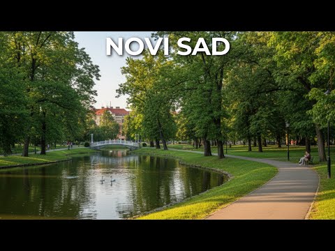 Novi Sad, Serbia 4K | ABSOLUTE PEACE in the Main City Park