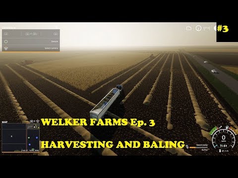Welcome to Welker Farms Ep. 3 | Harvesting and Baling | Timelapse