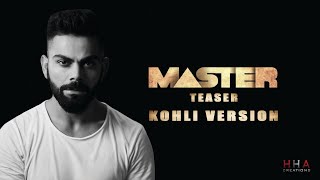 Master-Teaser Virat Kholi Version