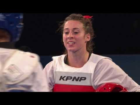 2017 Rabat WT GP W+67kg Semi final   B WALKDEN GBR VS S AN KOR