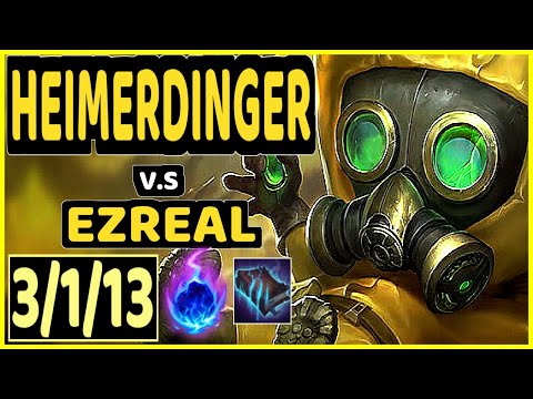 DEFT (HEIMERDINGER) vs EZREAL - 3/1/13 KDA BOTTOM ADC CHALLENGER GAMEPLAY - KR