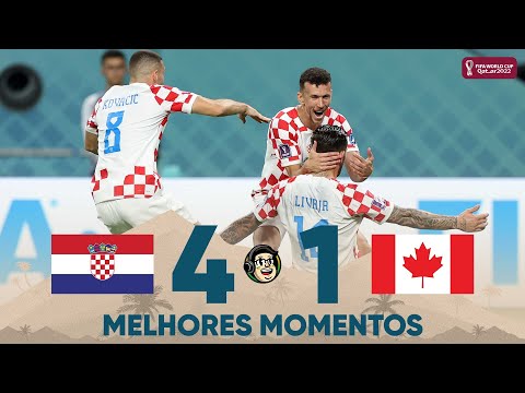 CROÁCIA 4X1 CANADÁ