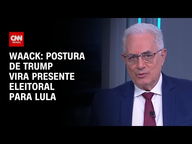 Waack: Postura de Trump vira presente eleitoral para Lula | WW
