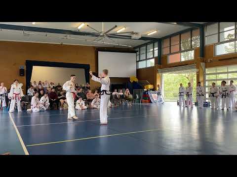 Andrew Macfarlane - 1st Dan Testing - Pre-arranged sparring