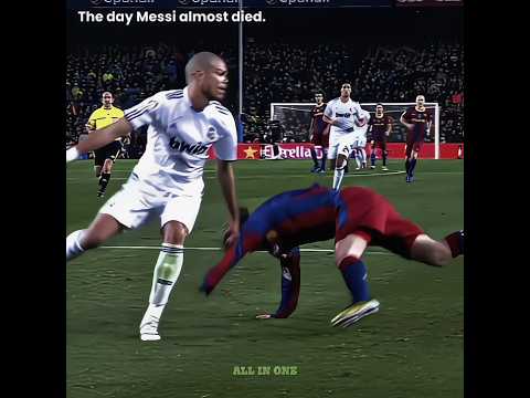 Messi Almost Died In This Match! 😈🥶