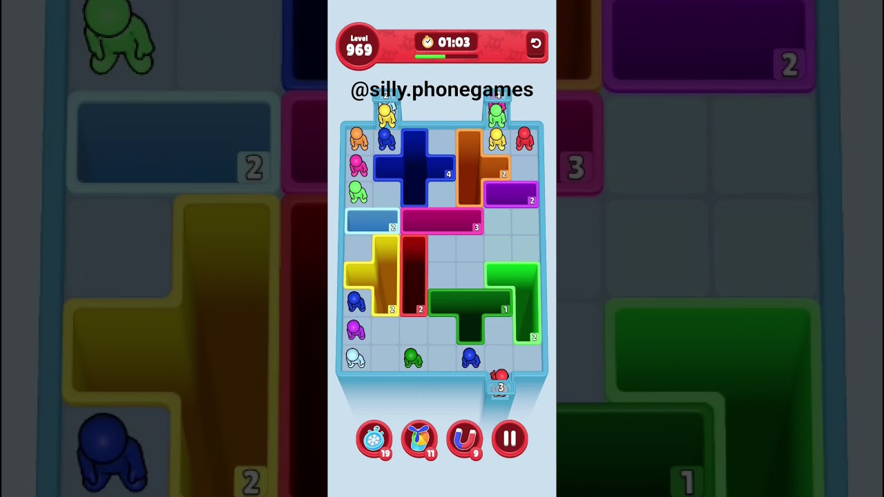 Drop Away Level 969 Walkthrough Solution