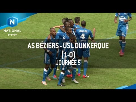J5 : AS Béziers - USL Dunkerque (1-0), le résumé