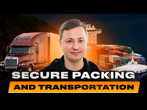 How is the safe packaging and transportation of aluminum construction