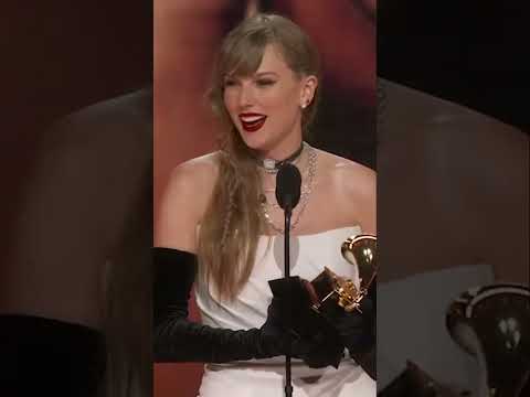 ✨ Taylor Swift announces new album at GRAMMYs ✨