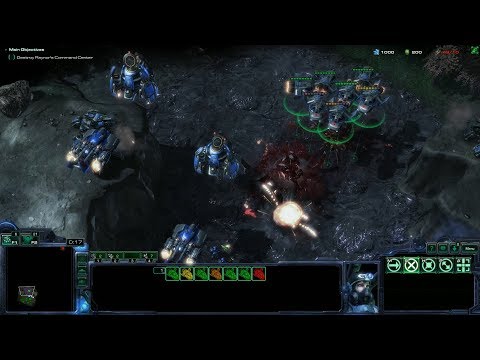 StarCraft: Mass Recall V7.1 Brood War Terran Campaign Mission 6 - Emperor's Flight