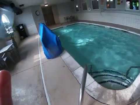 Best Western Pool with 2 DrainSafe DS 360 VGB drain covers. | Macomb Illinois.