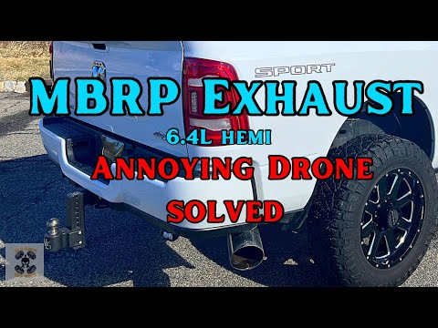 DRONE FIX! MBRP Cat-Back Exhaust Ram 2500/3500 6.4L Hemi - 2023 Review