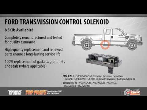 Highlighted Part: Transmission Control Solenoid for Select Ford & Lincoln Models