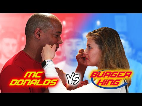 McDONALDS vs. BURGER KING (BESTES BATTLE) Big Difference 🍔🍟🍦