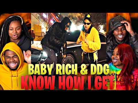 Baby Rich & DDG - Know How I Get (Official Music Video) | REACTION