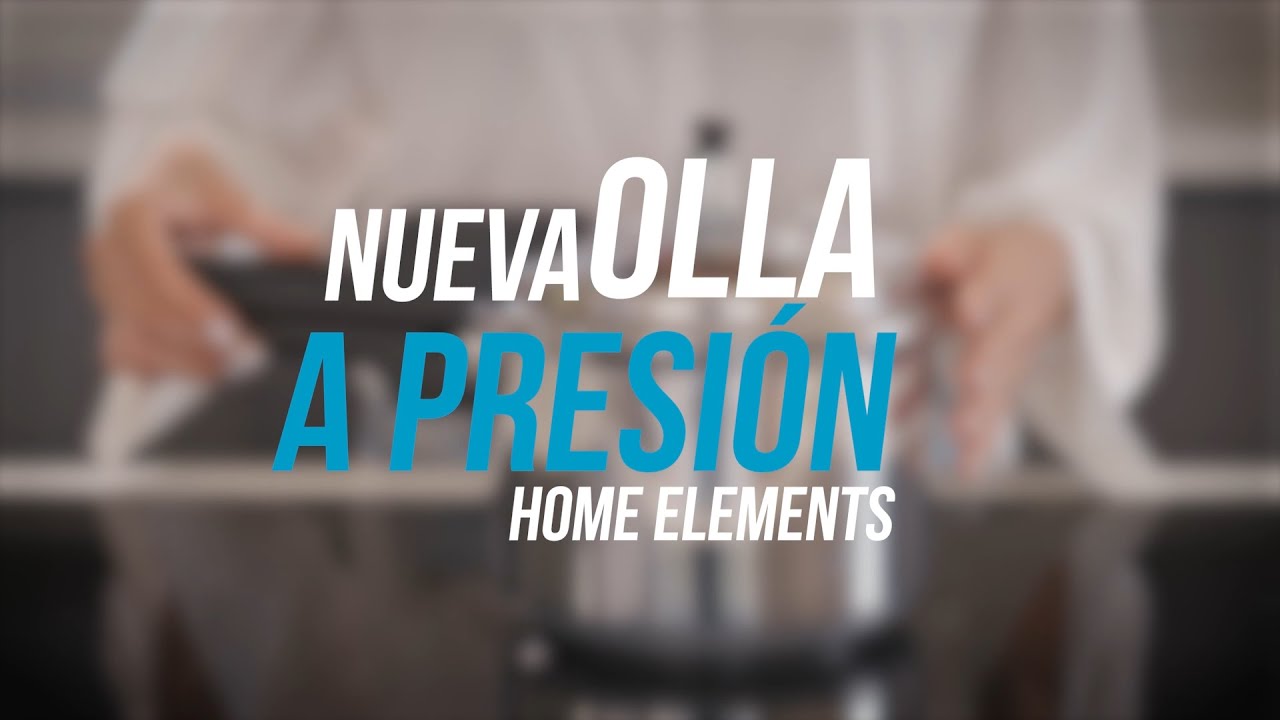 La Experta en Seguridad Nueva Olla a Presión Home Elements - Aluminio y Acero para Tu Cocina