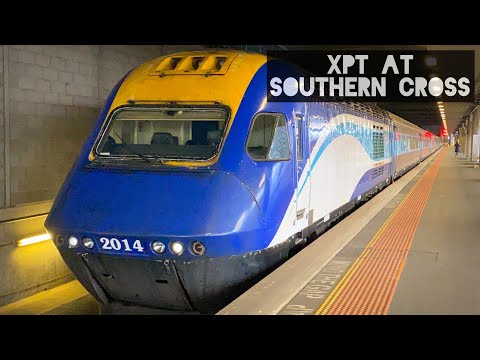 XPT at Southern Cross (first after lockdown)