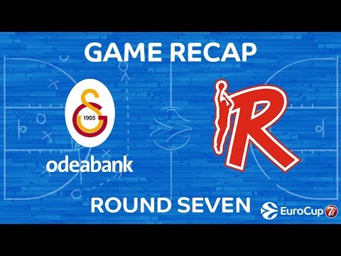 Highlights: Galatasaray Odeabank Istanbul - Grissin Bon Reggio Emilia