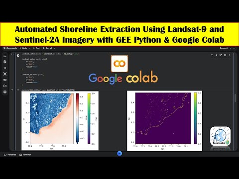 Automated Shoreline Extraction Using Landsat-9 & Sentinel-2 in Google Earth Engine - Python & Colab