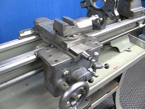 RARE!! ATLAS 12" x 38" BELT-DRIVEN BENCH LATHE - #4804 - 115v 1ph