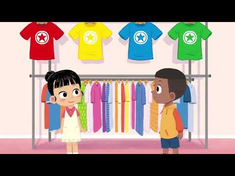 Little Hands 3 Unit 7 Chant - What's your favorite color?