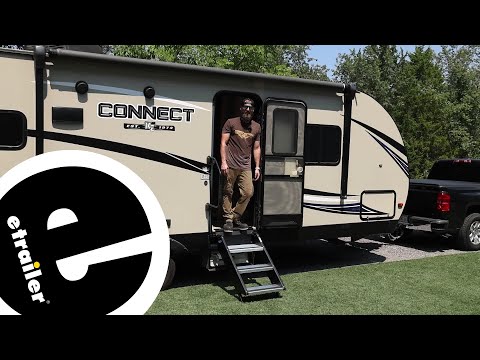 etrailer | Installing the MORryde StepAbove RV Steps on a 2018 K-Z Connect Travel Trailer