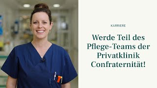 Pflege in der Privatklinik Confraternität 👩‍⚕️👨‍⚕️ #pflegeistunseresuperkraft