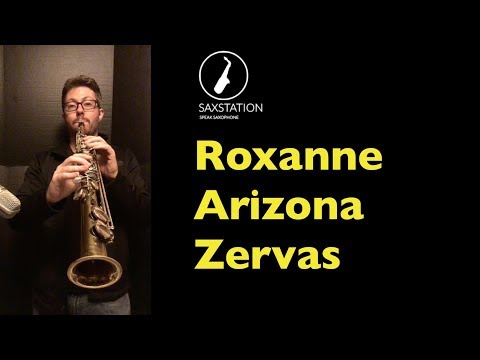 How to Play Roxanne Arizona Zervas First Phrase on Saxophone