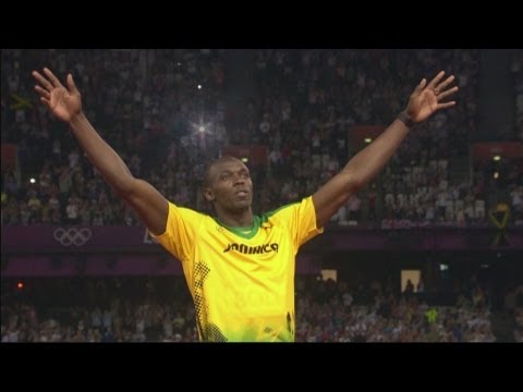 Usain Bolt Collects Men's 200m Gold Medal - London 2012 Olympics