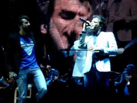 Omar Pedrini & Francesco Renga - Sangue impazzito @ Piazza Paolo VI (BS). 07/06/2009