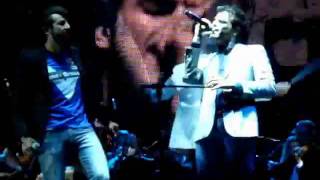 Omar Pedrini &amp; Francesco Renga - Sangue impazzito @ Piazza Paolo VI (BS). 07/06/2009