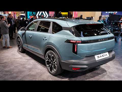 New 2027 Dacia Striker Hybrid C-Segment Spacious Crossover