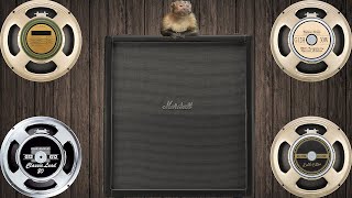 Video thumbnail for Marshall 1960TV Speaker Comparison - Metal by Seacow Cabs