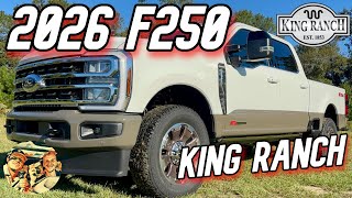 👑NEW 2026 FORD F-250 KING RANCH FX4 🔥 6.7L HIGH OUTPUT DIESEL IN STAR WHITE – LUXURY TRUCK REVIEW