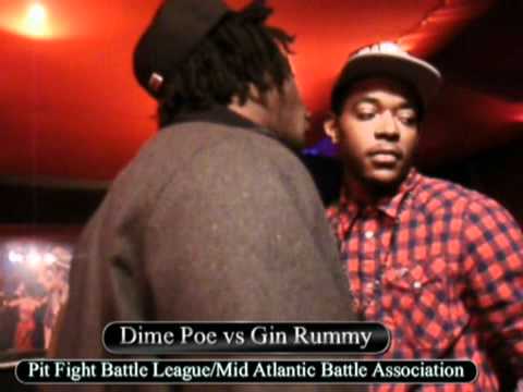 Dime Poe vs Gin Rummy