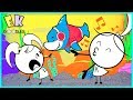 BABY SHARK SING ALONG EK Doodles Kate Teaches Emma Baby Shark Dance Moves