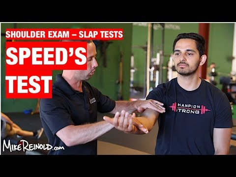 Speed's Test - Shoulder Clinical Exam - SLAP Special Tests