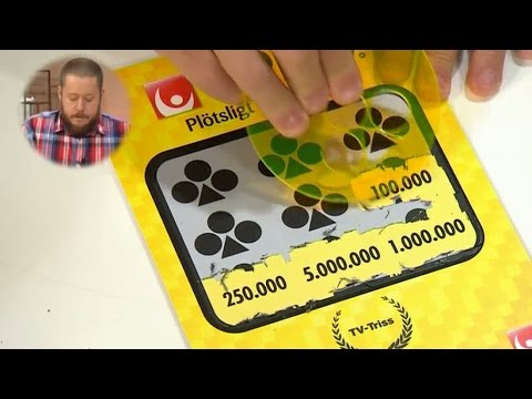 Mattias Johansson skrapar triss - Nyhetsmorgon (TV4)