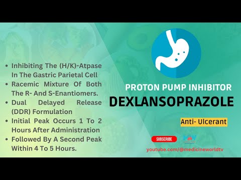 Dexlansoprazole (PPI) for Heartburn, Gastrointestinal Reflux Disease (GERD) and peptic ulcers