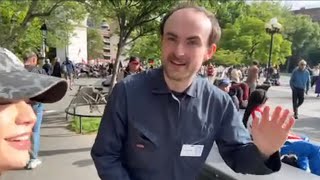 パレスチナ対イスラエルのプロテストに来た！