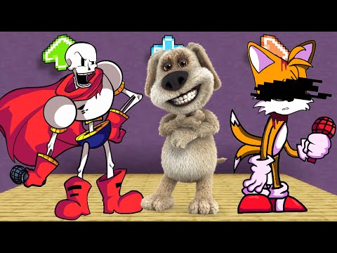 FNF Character Test | Gameplay VS Playground | VS Skeleton bros