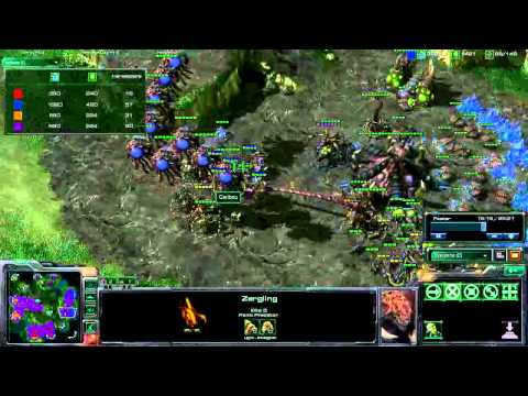 SCII - 2v2 Zerg Muta Harass 02