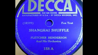 Fletcher Henderson and His Orchestra "Shanghai Shuffle" great jazz Decca version from October 1934
